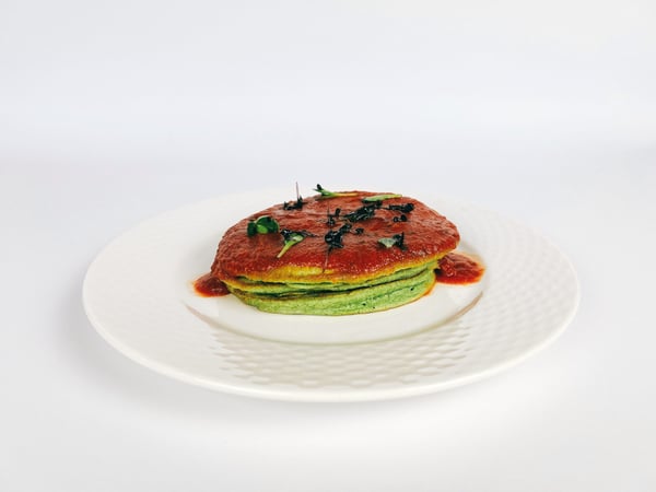 Pancake cu spanac