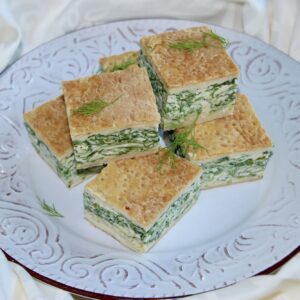 Preparat Tartă cu spanac