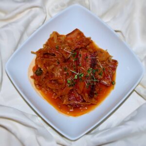 Preparat Varză călită cu costiță