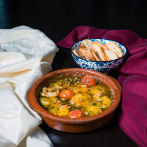 Preparat Gamberi Aglio Olio
