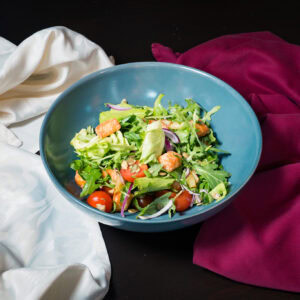 Preparat Salată cu brânză halloumi