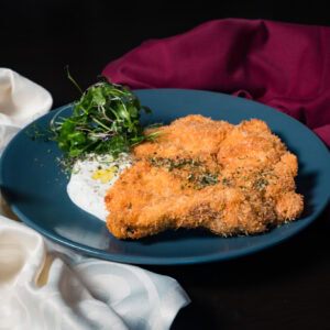 Preparat Pulpe pane cu sos grecesc și ierburi aromate