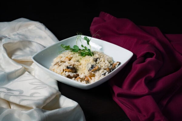 Risotto cu ciuperci de pădure